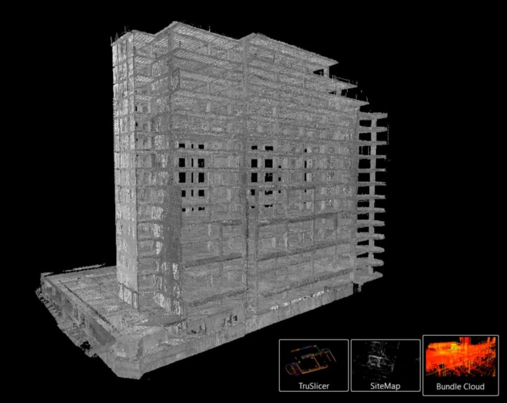 Modelo tridimensional de edificio